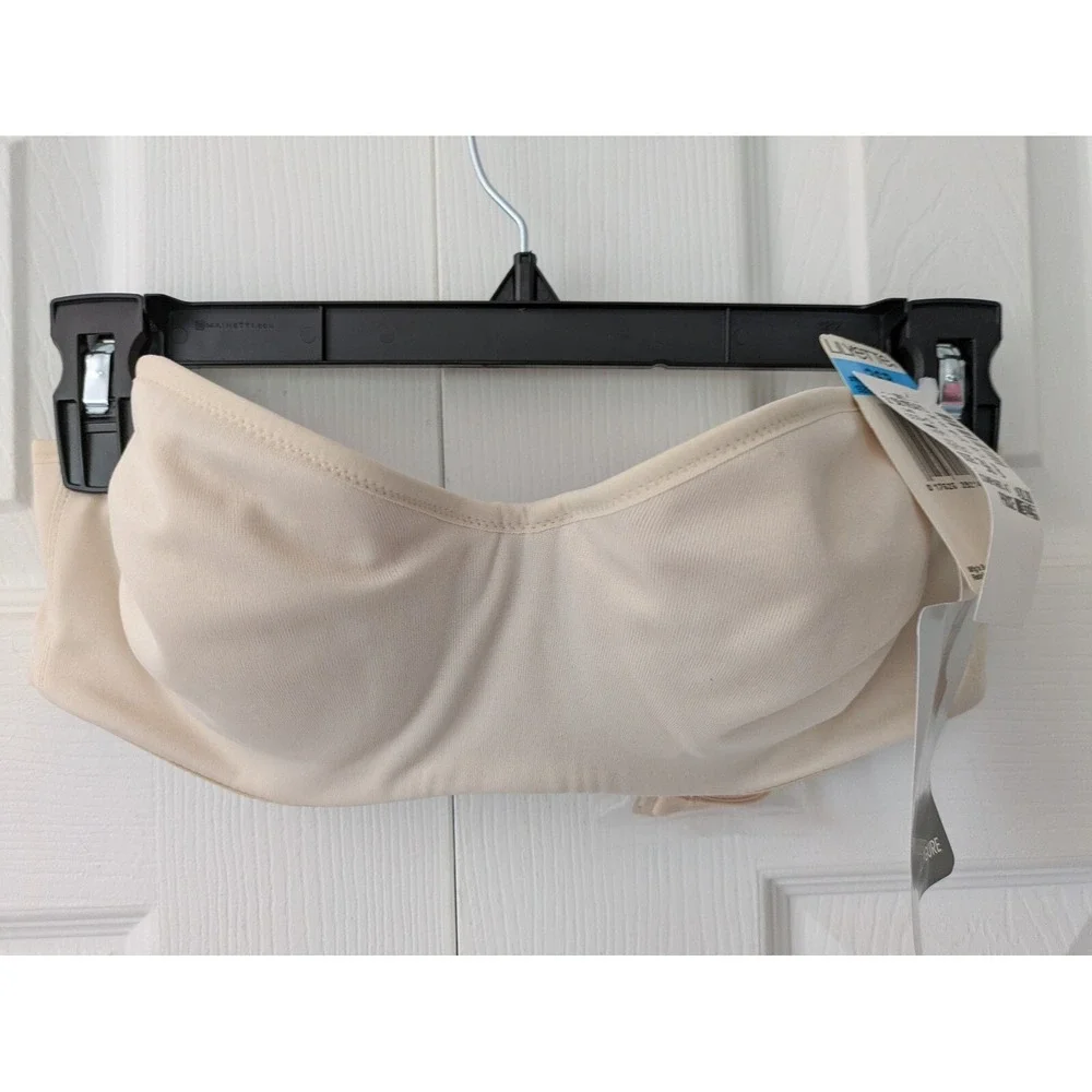 Lilyette 4-Way Convertible Bra Style 928‎ Underwire Size 36B Beige NWT